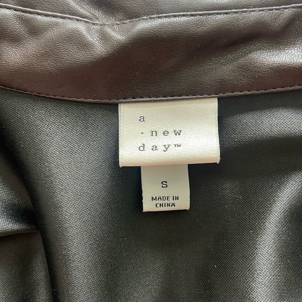 Leather Shacket - Picture 2 of 2